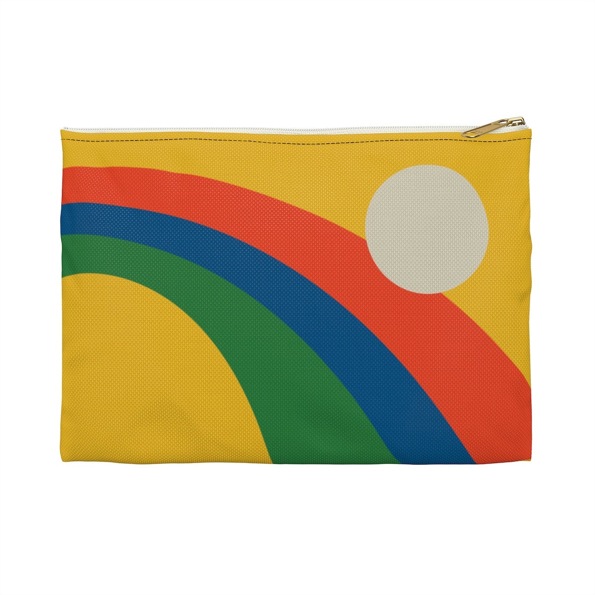 Retro Mid-Century Moderne Zubehör Tasche in Gelb von ModGirlRetro