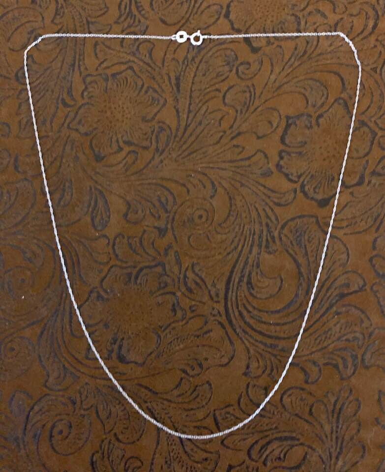 sterling Silber 20 "Kabelkette Ss3 von ModVinFindings