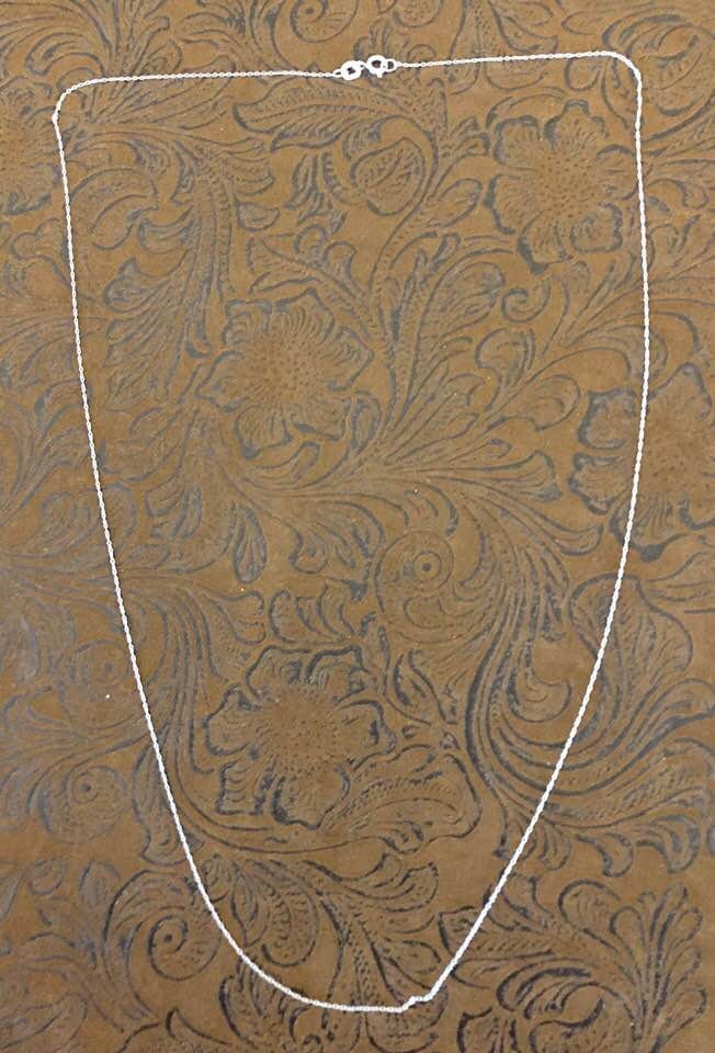 sterling Silber 61 cm Kabelkette Ss4 von ModVinFindings