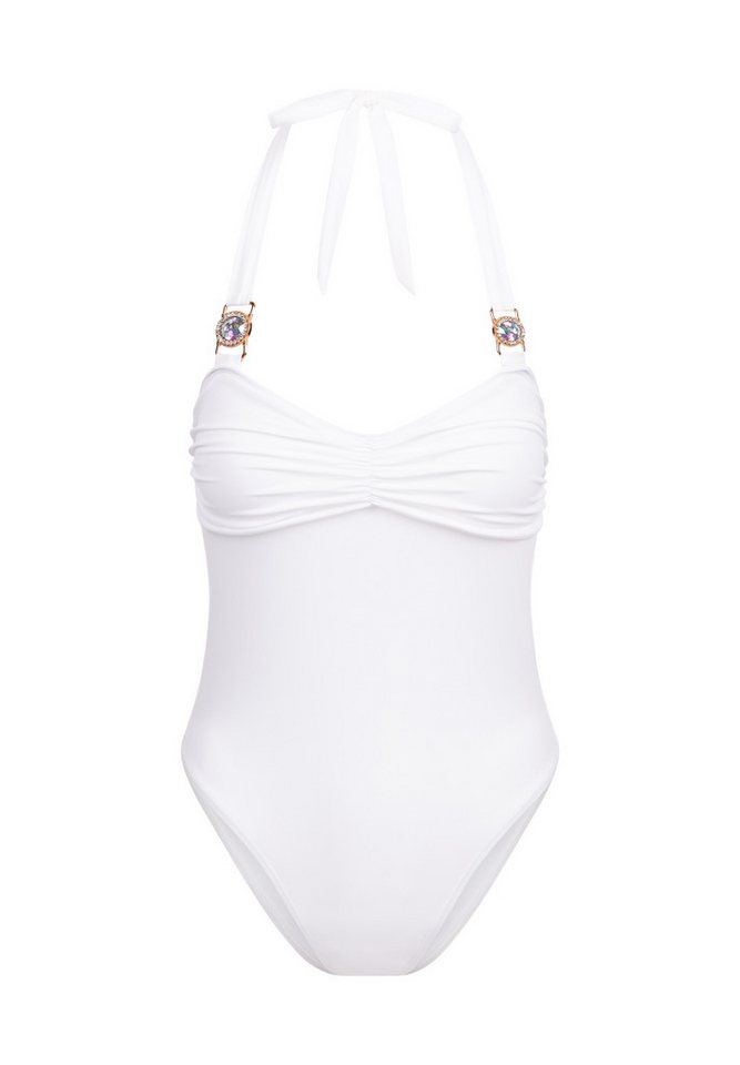 Moda Minx Badeanzug Amour Rouched (1-St) mit tollem Steinbesatz Moda Minx Badeanzug Amour Rouched (1-St) mit tollem Steinbesatz von Moda Minx