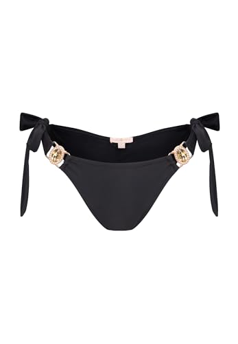 Moda Minx Bikini Hose Amour Tie Side Brazilian Damen Black Gold L von Moda Minx