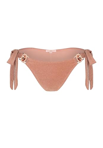 Moda Minx Bikini Hose Lumiere Amour Tie Side Brazilian Damen Soft Peach M von Moda Minx