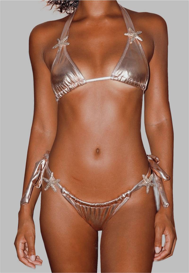 Moda Minx Bikini-Hose "STARFISH METALLIC", (1 St.), mit tollen Seestern-Elementen von Moda Minx