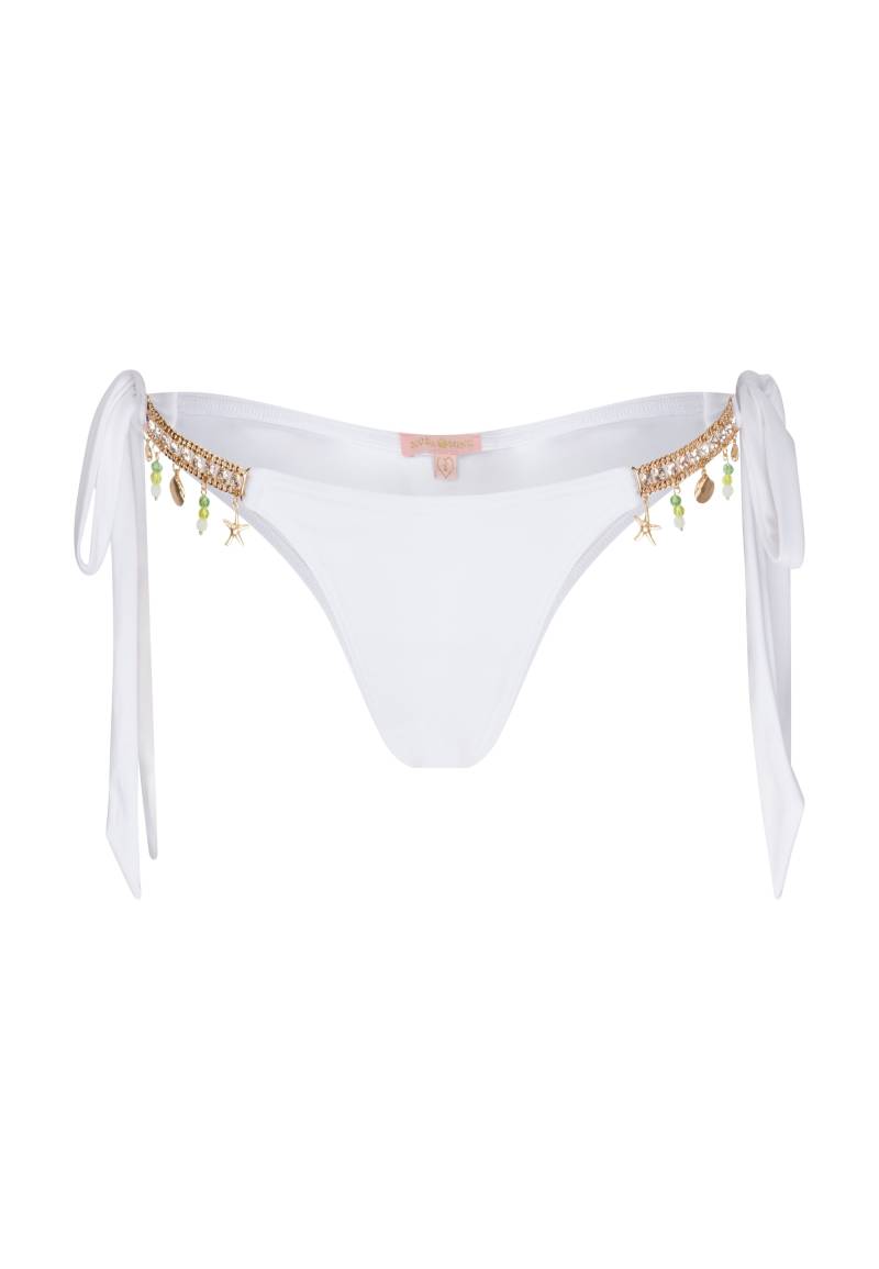 Moda Minx Bikini-Hose "Seychelles Tie Side Brazilian", (1 St., Panty), mit wunderschönen, kleinen Anhängern von Moda Minx