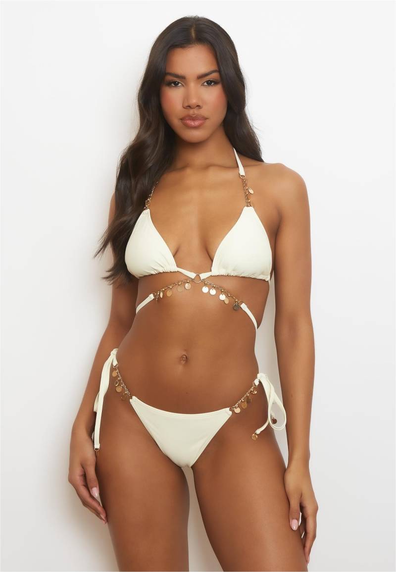Moda Minx Bikini-Hose "Valentina", (1 St.), mit seitlicher Bindung und funkelnden Anhängern von Moda Minx