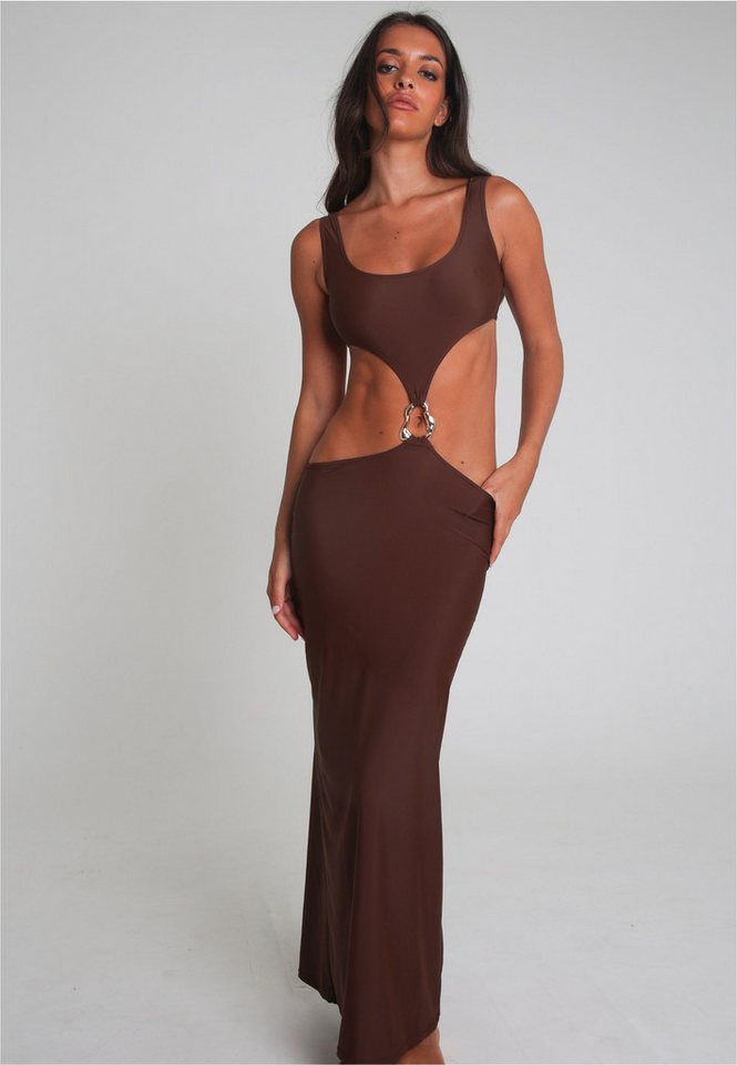 Moda Minx Jerseykleid Irregular Hoop Long Dress (1-tlg) mit tollen Cut-Outs von Moda Minx