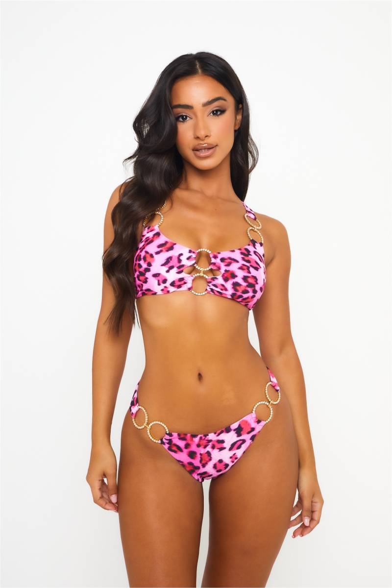Moda Minx Triangel-Bikini-Top "Euphoria", (1 St.), mit funkelnden Glitzersteinen von Moda Minx
