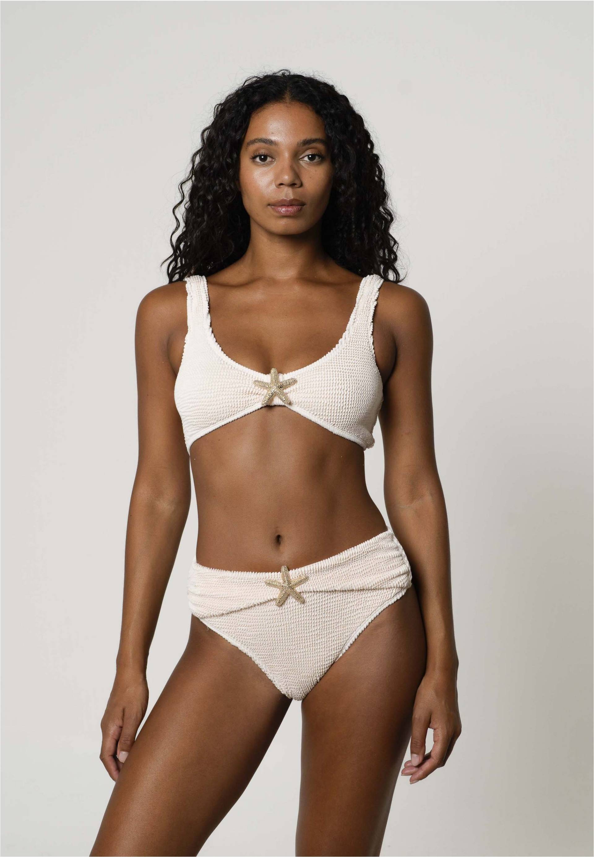 Moda Minx Triangel-Bikini-Top "Starfish Scrunch Crop Top", (1 St.), im eleganten Design von Moda Minx