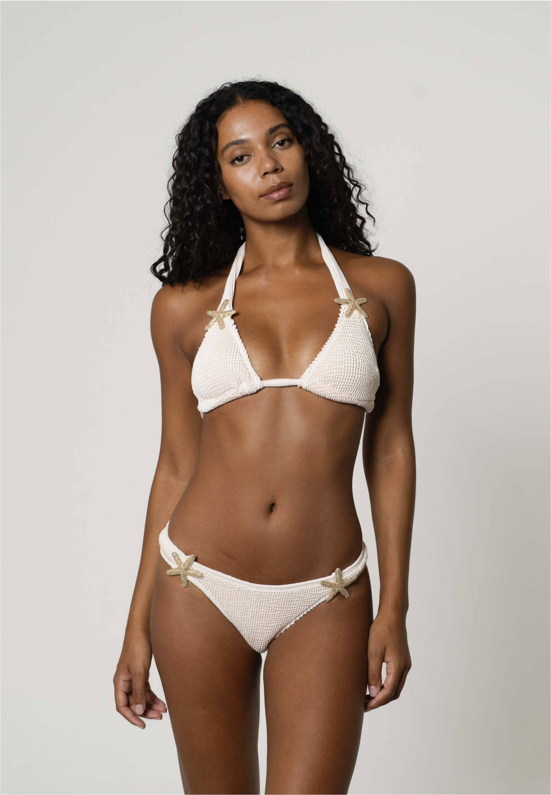 Moda Minx Triangel-Bikini-Top "Starfish Scrunch Triangle Top", (1 St.), mit tollen Seestern-Elementen von Moda Minx