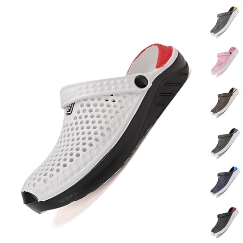 Clogs Gartenschuhe Herren Hausschuhe Sommer Badeschuh Atmungsaktiv Garten Clogs Leicht Gartenclogs Bequem Pantoletten Freizeit Gummischuhe Mode Schlappen Beach Slipper Clogs Gartenschuhe Herren Hausschuhe Sommer Badeschuh Atmungsaktiv Garten Clogs Leicht Gartenclogs Bequem Pantoletten Freizeit Gummischuhe Mode Schlappen Beach Slipper von Modaworld