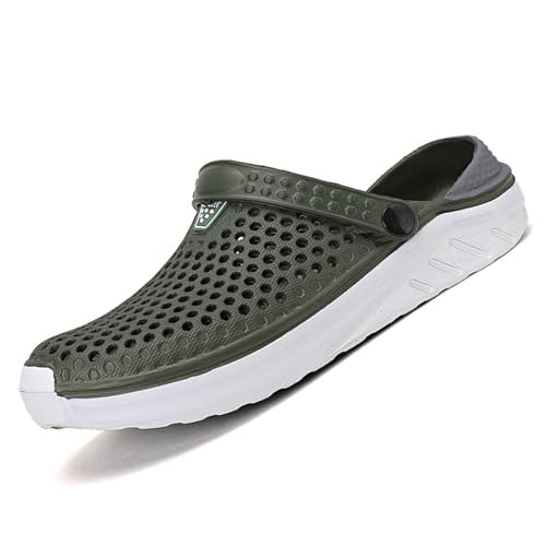 Clogs Gartenschuhe Herren Hausschuhe Sommer Badeschuh Atmungsaktiv Garten Clogs Leicht Gartenclogs Bequem Pantoletten Freizeit Gummischuhe Mode Schlappen Beach Slipper Clogs Gartenschuhe Herren Hausschuhe Sommer Badeschuh Atmungsaktiv Garten Clogs Leicht Gartenclogs Bequem Pantoletten Freizeit Gummischuhe Mode Schlappen Beach Slipper von Modaworld