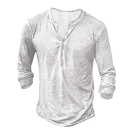 Herren Tshirts Vintage 3D Drucken T-Shirt Henley-Shirt lässige Kurzarm V-Ausschnitt Tshirts Kurze Ärmel,Sommer Blusen Tops zuknöpfen Kurze Shirts Ärmel Mode Bluse Sportshirt von Modaworld