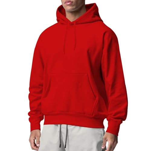Kapuzenpullover Herren Langarm Hoodie Herren Warm Pullover mit Kapuze Casual Kapuzenjacke Hoodie Baumwolle Sweatshirt Kordelzug Hoody von Modaworld