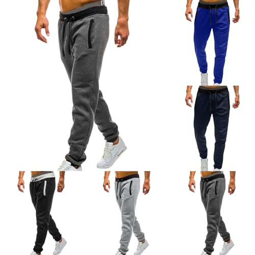 Modaworld Cargohose Herren Lang Casual Regular Fit Jogginghose Stretch Chino Hose Cargo Hose Elastische Mit Tasche von Modaworld