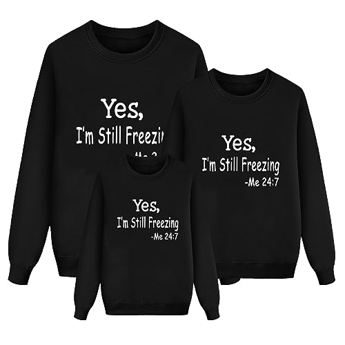 Modaworld Familien Weihnachtspullover Set,Family Christmas Sweatshirt Fun Rentier Weihnachtspulli Weihnachten Pulli Pullover für Damen Herren Kinder von Modaworld