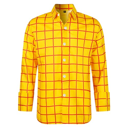 Modaworld Herren Freizeit Hemd Regular Fit Karohemd Flanellhemd Holzfällerhemd kariert Langarm Herrenhemden Freizeithemd von Modaworld