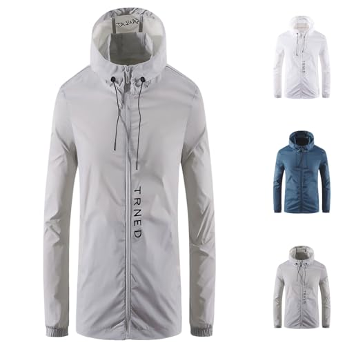 Modaworld Herren Leicht Übergangsjacke Dünne Kapuzenpullis Bomberjacke Frühling Sommer Blouson Jacke Lässig Stehkragen Piloten Jacke mit Taschen Modaworld Herren Leicht Übergangsjacke Dünne Kapuzenpullis Bomberjacke Frühling Sommer Blouson Jacke Lässig Stehkragen Piloten Jacke mit Taschen von Modaworld