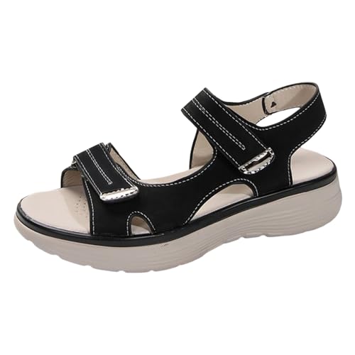 Modaworld Orthopädische Sandalen Damen Rutschfeste Leichte Weiche Wandersandalen Sandaletten Gummisohle Plateau Bequem Sommerschuhe Hausschuhe mit Klettverschluss Breite Modaworld Orthopädische Sandalen Damen Rutschfeste Leichte Weiche Wandersandalen Sandaletten Gummisohle Plateau Bequem Sommerschuhe Hausschuhe mit Klettverschluss Breite von Modaworld