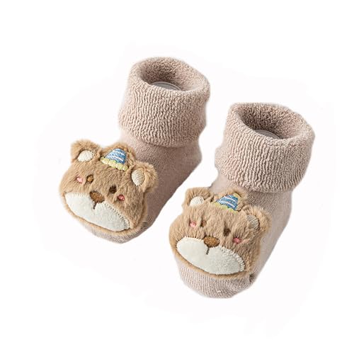 Modaworld Weihnachtssocken Baby Antirutsch, Socken Weihnachten Kinder, Weihnachtssocken Baumwolle Neugeboren Unisex Flauschig Kuschelig Funny Socks von Modaworld