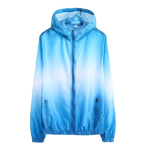 Schnelltrocknend Regenjacke Damen Wasserdicht Winddichter Atmungsaktiv Regenmantel Regenparka mit Kapuze Leichte Dünne Windbreaker Übergangsjacke Übergangs Fahrrad Sport Windjacke Trenchcoat von Modaworld