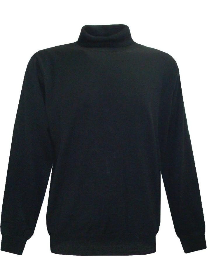 Mode Monte Carlo Strickpullover Pullover Rolli Schwarz schwarz von Mode Monte Carlo