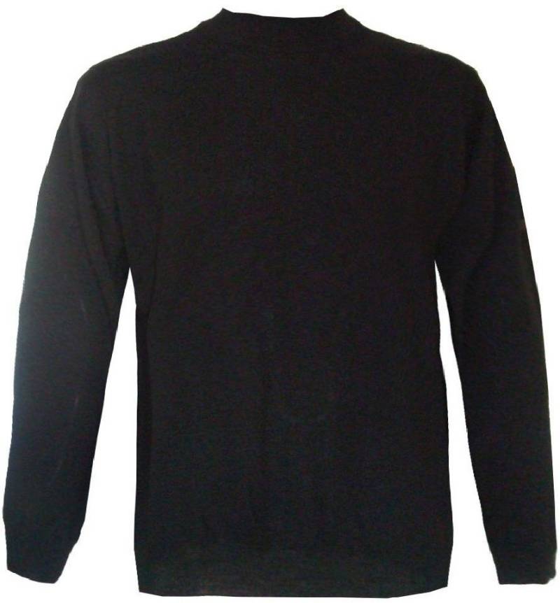 Mode Monte Carlo Strickpullover Pullover Stehbund Schwarz schwarz von Mode Monte Carlo