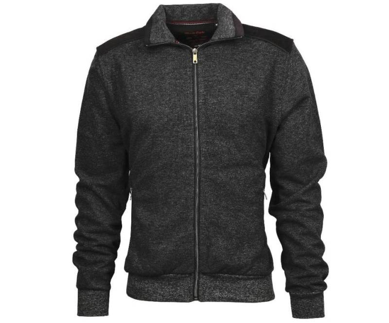 Mode Monte Carlo Sweatshirt Sweat-Jacke full Zip Antrazit Mode Monte Carlo Sweatshirt Sweat-Jacke full Zip Antrazit von Mode Monte Carlo