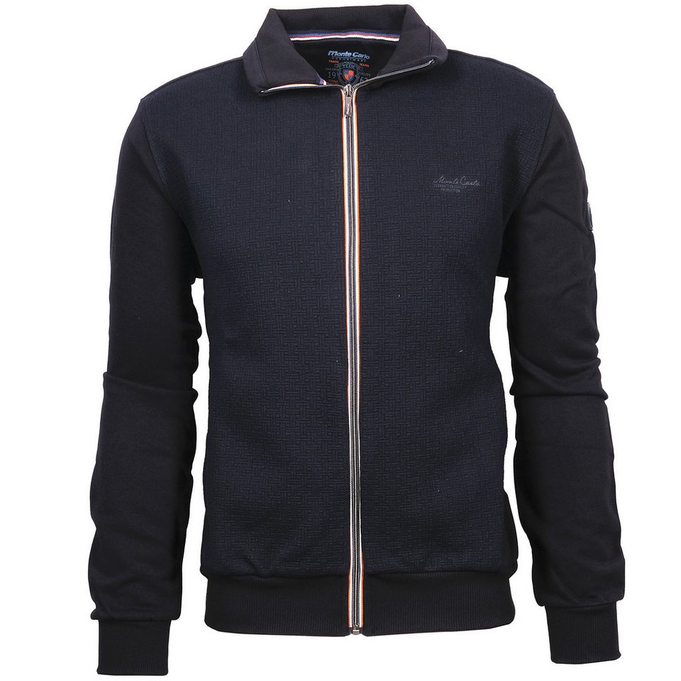 Mode Monte Carlo Sweatshirt Sweat-Jacke full Zip Marine Mode Monte Carlo Sweatshirt Sweat-Jacke full Zip Marine von Mode Monte Carlo