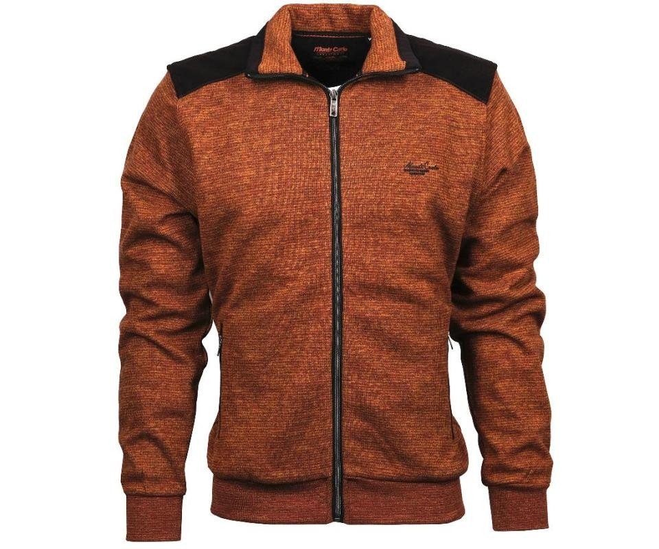 Mode Monte Carlo Sweatshirt Sweat-Jacke full Zip Rost Mode Monte Carlo Sweatshirt Sweat-Jacke full Zip Rost von Mode Monte Carlo