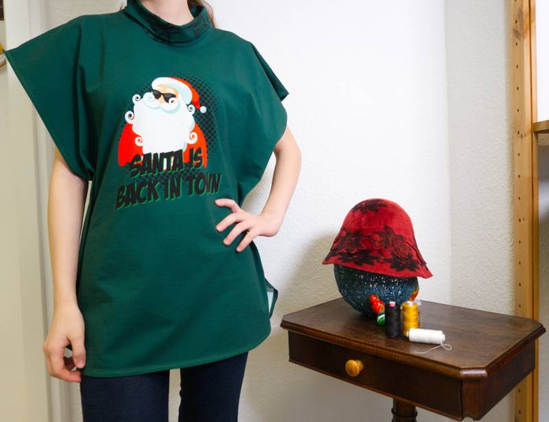 Poncho/Cape Für Weihnachten, Perfekt Zum Überziehen Poncho/Cape Für Weihnachten, Perfekt Zum Überziehen von ModeAtelierYA