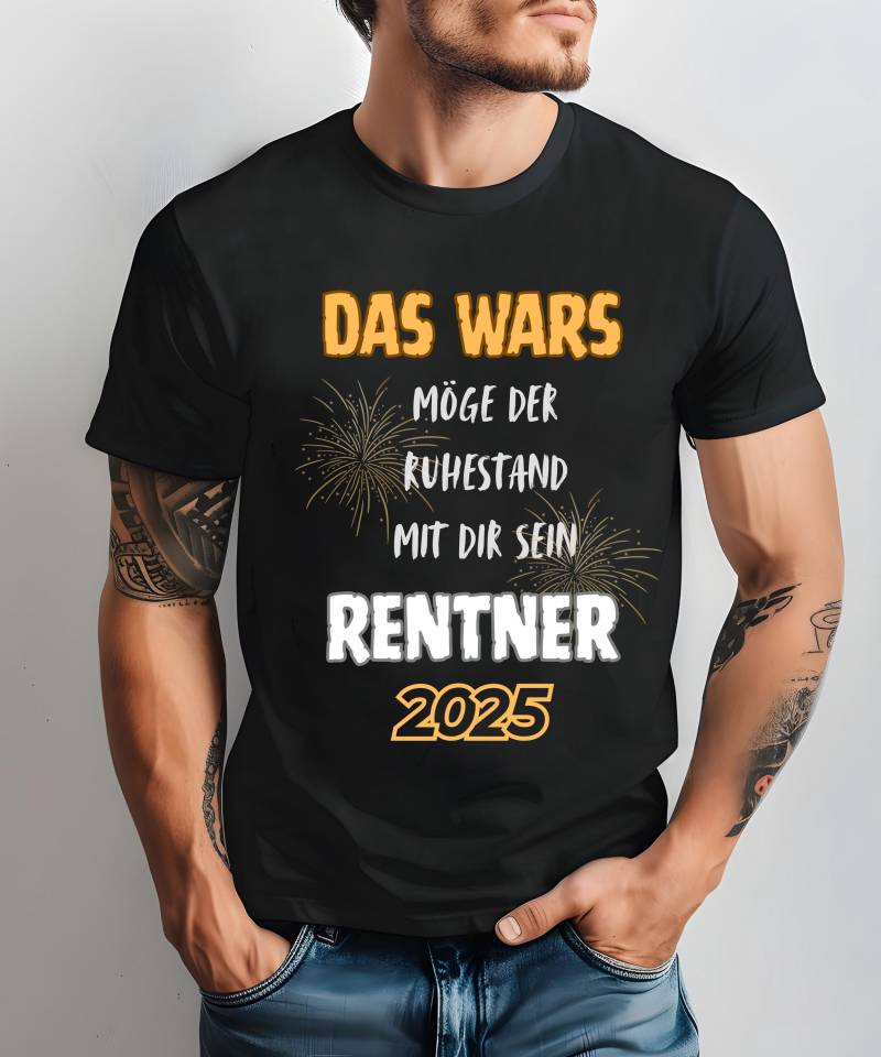 Lustiges Rentner-T-Shirt Abschiedsgeschenk Rentner Shirt von ModeMaerchen