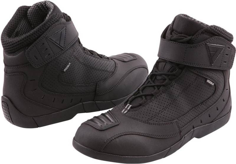 Modeka Black Rider Motorradstiefel Motorradstiefel Perforiert von Modeka