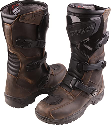 Modeka Ikarus Motocross Stiefel (Brown,47) von Modeka