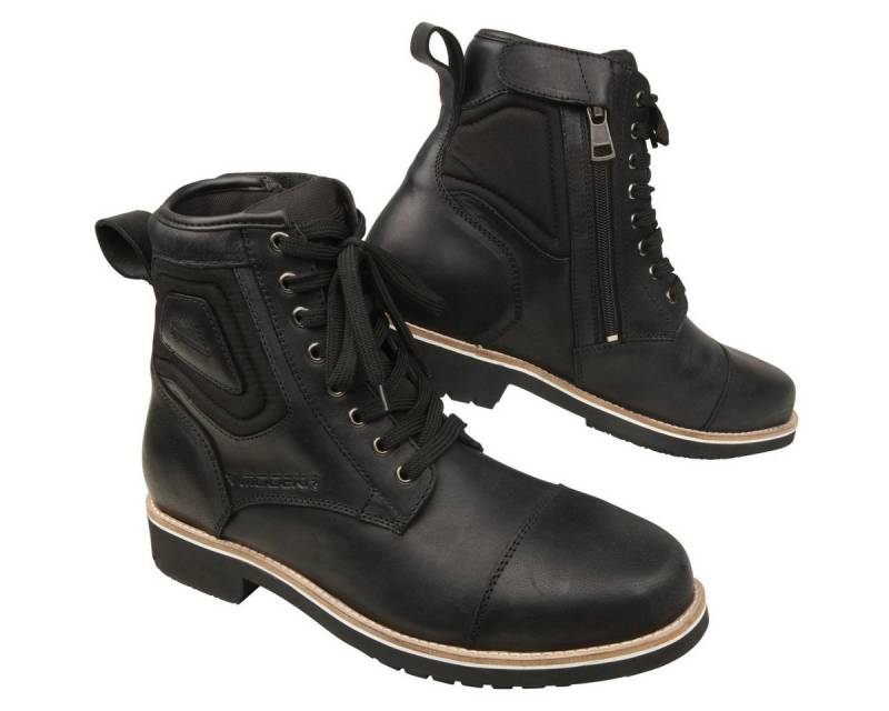 Modeka Modeka Wolter Schuhe schwarz 46 Motorradstiefel (Packung, Antistatische und Öl- und Benzinfeste Sohle) von Modeka