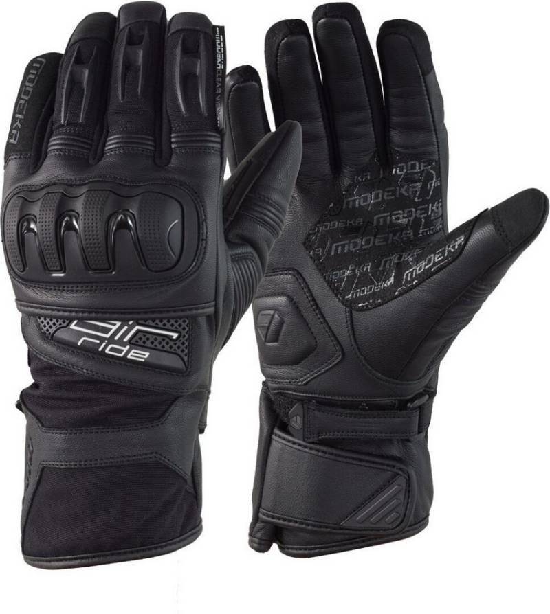 Modeka Motorradhandschuhe Air Ride Dry II Motorrad Handschuhe Wasserdicht Visier wasserdichte von Modeka