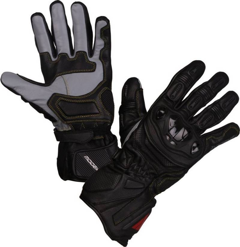 Modeka Motorradhandschuhe Cay Damen Motorradhandschuhe belüftet abriebfest reißfest weitenverstellbar von Modeka