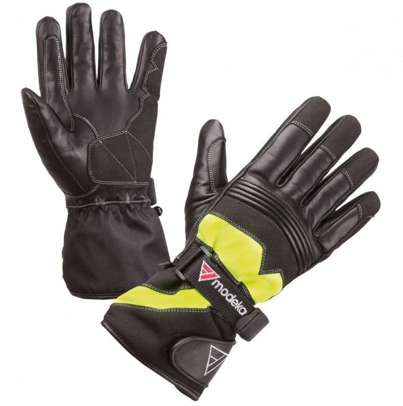 Modeka Motorradhandschuhe Freeze Evo wasserdichte Motorrad Handschuhe wasserdicht von Modeka