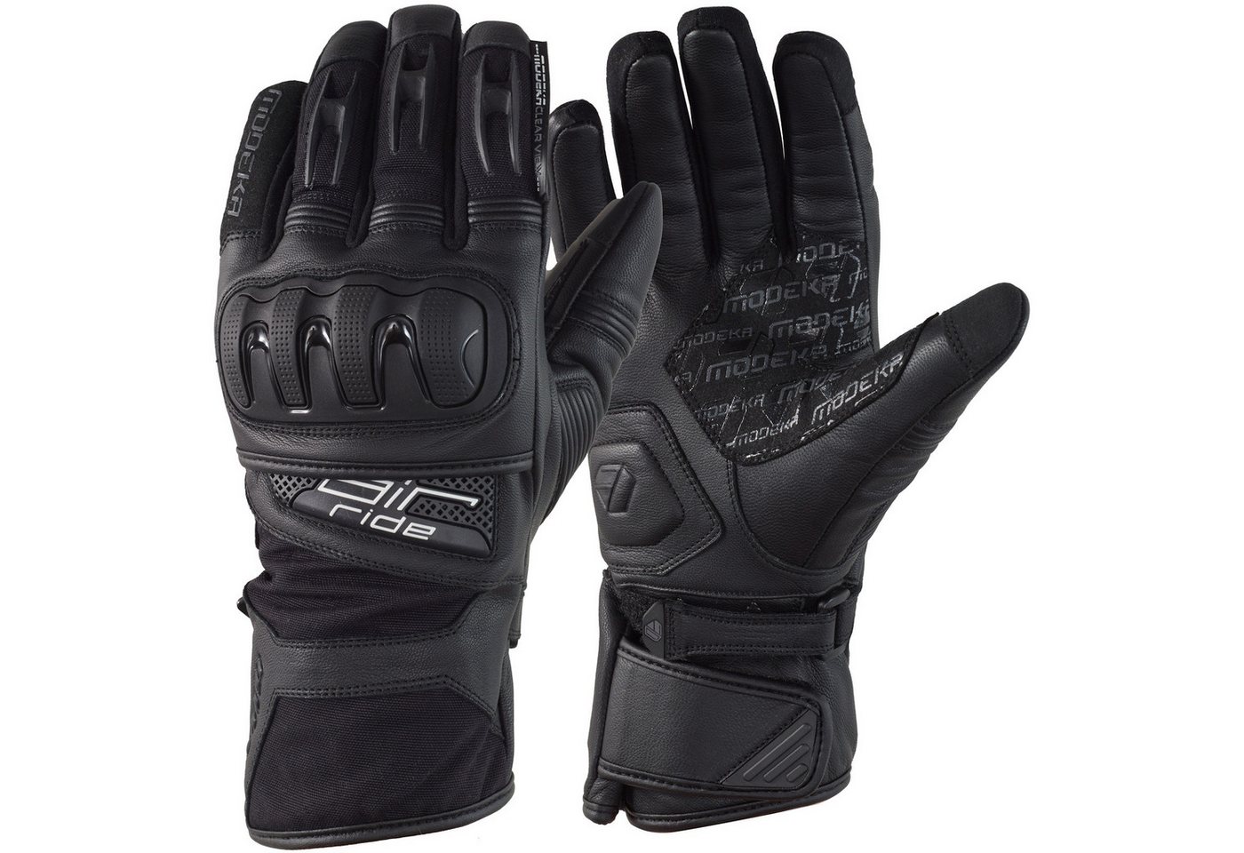Modeka Motorradhandschuhe Modeka Air Ride Dry II Lederhandschuhe schwarz Modeka Motorradhandschuhe Modeka Air Ride Dry II Lederhandschuhe schwarz von Modeka