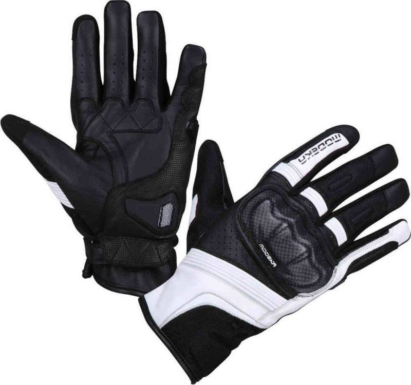 Modeka Motorradhandschuhe Modeka Handschuh Baali schwarz weiß von Modeka