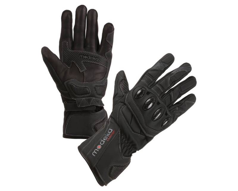 Modeka Motorradhandschuhe Modeka Handschuh Challenge Long schwarz 8 von Modeka