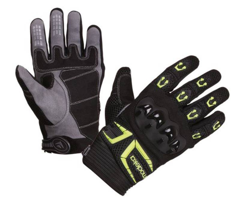 Modeka Motorradhandschuhe Modeka Handschuh Kids MX Top schwarz/gelb L von Modeka