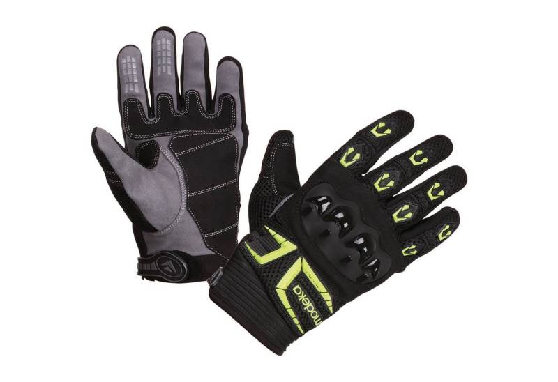 Modeka Motorradhandschuhe Modeka Handschuh MX Top schwarz/gelb 10 von Modeka