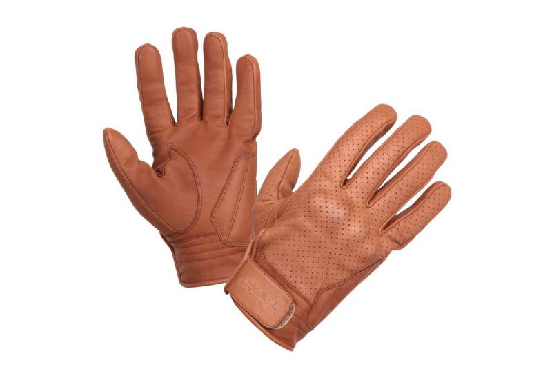 Modeka Motorradhandschuhe Modeka Hot classic Lederhandschuhe braun Kevlar von Modeka