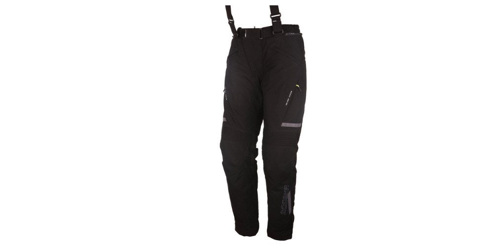 Modeka Motorradhose Baxters Motorrad Textilhose Wasserdicht winddicht protektoren reflektierende herausnehmbares wei von Modeka