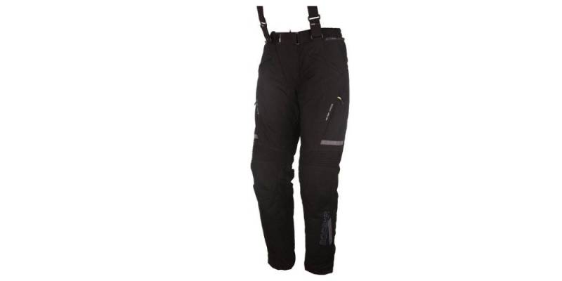 Modeka Motorradhose Baxters Motorrad Textilhose Wasserdicht winddicht protektoren reflektierende herausnehmbares wei von Modeka