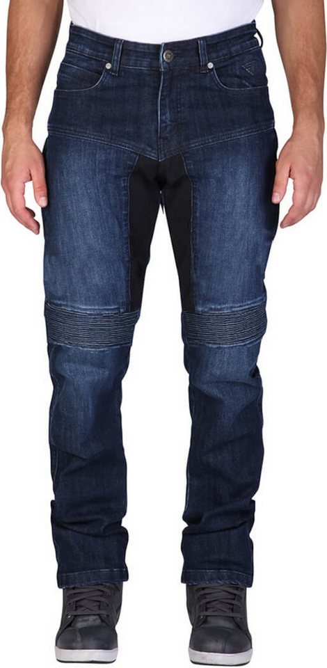 Modeka Motorradhose Callan Motorradjeans Knieprotektoren enthalten von Modeka