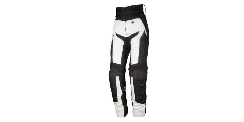 Modeka Motorradhose Elaya Damen Motorrad Textilhose Atmungsaktiv winddicht protektoren von Modeka