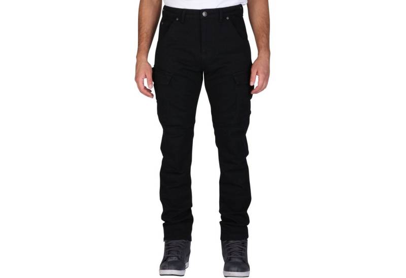 Modeka Motorradhose Modeka Brandon Cargo schwarz 40 Kurz von Modeka
