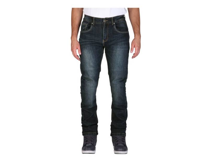 Modeka Motorradhose Modeka Hose Herren Glenn II Stone Washed Blue Jeans 32L von Modeka
