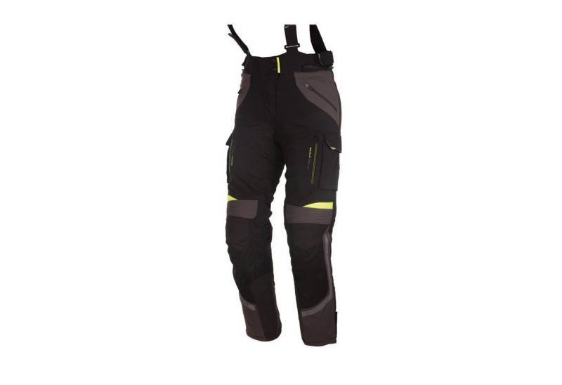 Modeka Motorradhose Panamericana Damen Motorrad Textilhose Wasserdicht Atmungsaktiv winddicht protektoren reflektierende heraus von Modeka